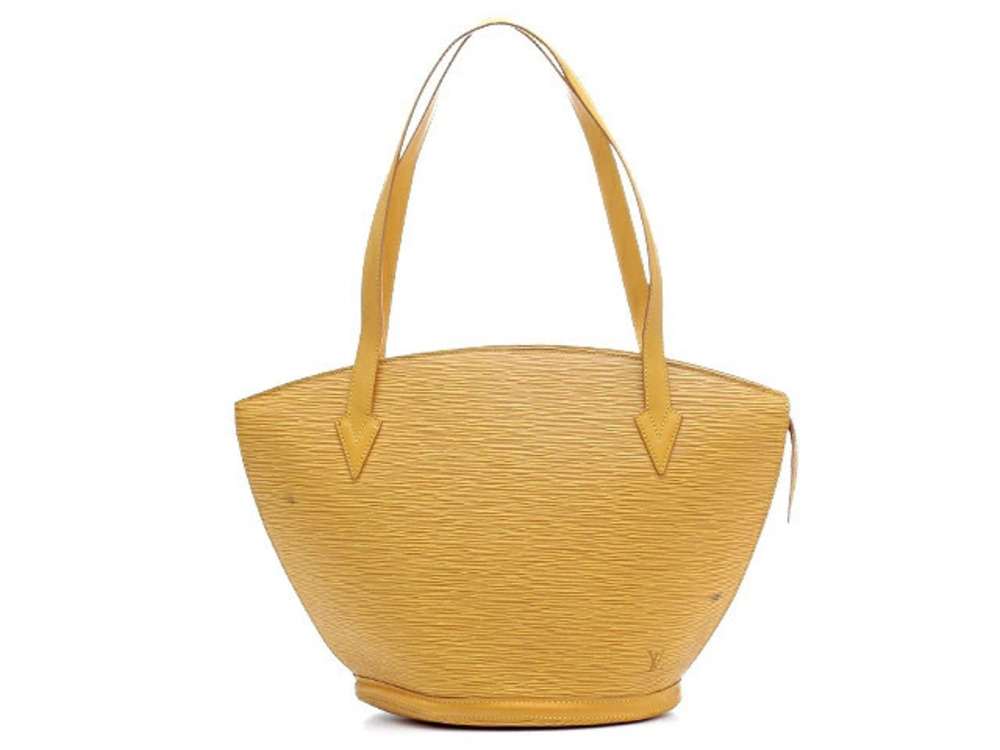 LOUIS VUITTON Bag Saint Jacques Shopping Shoulder Epi Tassili Yellow